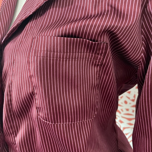 Victoria Secret, Purple, ribbon tripe,2pc set Medium pajamas, intimate women’s - Picture 7 of 7